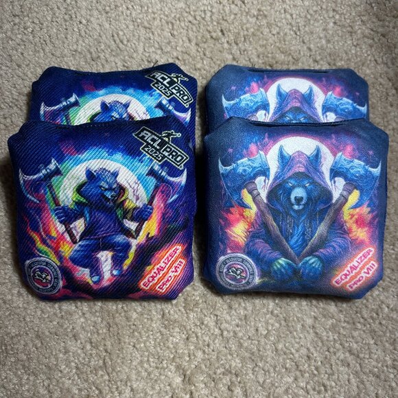2025 Equalizer Pro Bags (4) & Sidekick carrying case | Gladiator Cornhole Gear - Picture 5 of 5